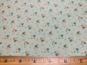Aunt Grace CALICOS Green Org Dots Yellow Judie Rothermel Cotton Fabric Marcus FQ - Picture 1 of 4