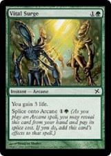 Vital Surge x4 NM  Magic the Gathering MTG Betrayers of Kamigawa, # 150