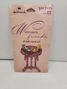 Hallmark Pin Pairs Shoes High Heels Friends Set - Picture 1 of 3