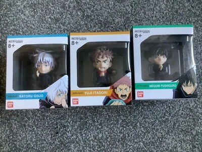 Chibi Masters: Jujutsu Keisen - Satoru Gojo, Yuji Itadora, Megum Fushiguro alle 3
