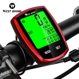 Bicycle Computer Speedometer Odometer Wireless Wire Waterproof Bike Stopwatch - Picture 1 of 20