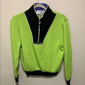VTG St. John Sport Green and Purple Pullover - Picture 1 of 7
