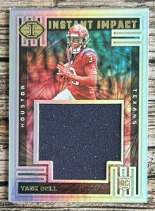 2023 Panini Illusions Football Instant Impact Silver Tank Dell Texans RC Patch - Picture 1 of 2