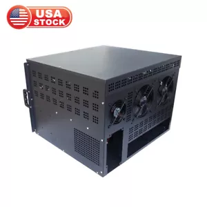New 6 GPU Graphics Cards Computer Frame Case Rack Box with 10Pcs Fans USA Stock - Picture 1 of 9