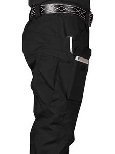 Pantaloni cargo uomo tattici impermeabili lavoro escursionismo combattimento outdoor pantaloni - Foto 1 di 33