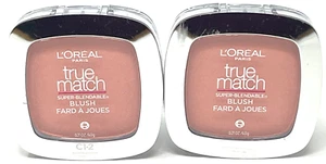 (2) Loreal True Match Super-Blendable Blush 0.21 oz Sealed C1-2 - Baby Blossom - Picture 1 of 3
