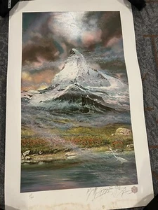 “Timeless” By Brett Livingstone Strong Signed Textures Art Print 217/300 Signed - Picture 1 of 8