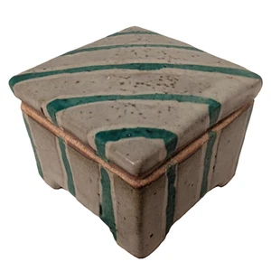 Japanese Mashiko Hamada Shinsaku 濱田晋作 Studio Pottery Lidded Incense Box Kogo - Picture 1 of 24