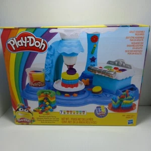 New Play-Doh Rainbow Decorate Cake Party Set With 7 Cans Of Play-Doh - Picture 1 of 6