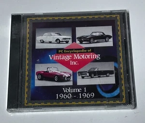 PC Encyclopedia Of Vintage Motoring Inc Vol 1 1960-1969 CD New Sealed - Picture 1 of 1