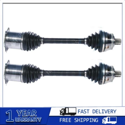 Para Audi A6 2002~2004 2x eje delantero izquierdo delantero derecho TrakMotive CV Foto 1 de 2