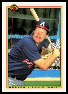 Ernie Whitt 1990 Bowman #16 Tiffany - Picture 1 of 2