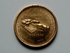 Charlottetown PEI 1964 Confederation Conference of Canada Medal (Brass Variety) - Bild 1 von 2