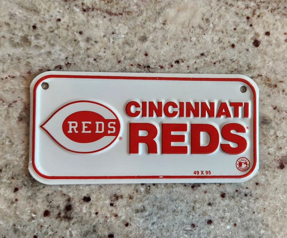 Cincinnati Reds Baseball - Mini License Plate - Officially Licensed Product - Image 1 of 1