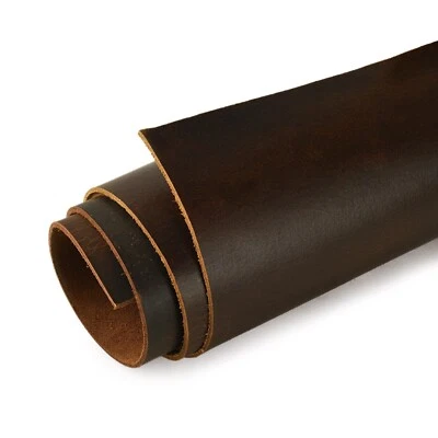 Full Grain Buff Leather Sheet-Premium Craft Leather for Tooling, Upholstery - Image 1 of 4