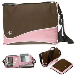 Laptoptasche Mädchen Twin Bag Tasche Home Office Schooling Mappe 11160 Rosa - Bild 1 von 6