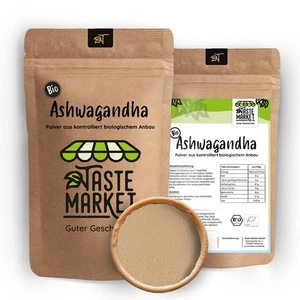 1 kg di Ashwanganda polvere BIO xx g radice di Ashwanganda finemente macinata 100% pura naturale - Foto 1 di 4