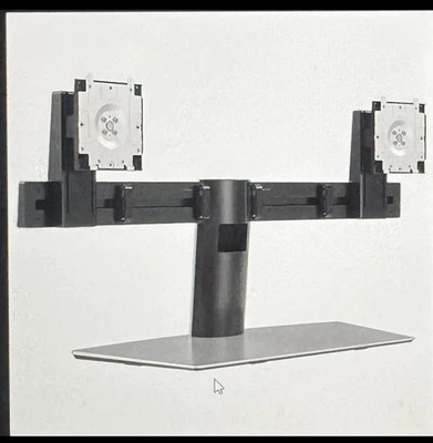 New in box DELL MDS19 Dual Monitor Stand Damaged Box - Image 1 of 4