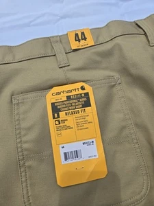Pantalones Cortos de Trabajo Carhartt Para Hombre Talla 44, 10 Pulgadas Entrepierna Resistente Flex Calce Relajado Lona  - Imagen 1 de 3