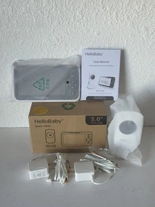 HELLO BABY HB50RX 2.4 GHz Digital Wireless Video Baby Monitor & Camera HB50 - Picture 1 of 10