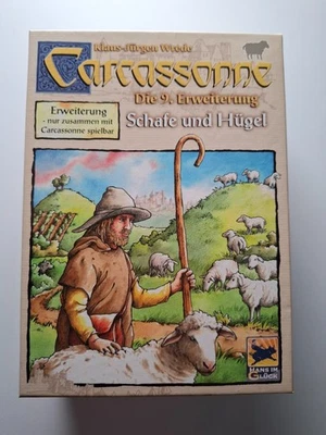 Carcassonne - Schafe und Hügel | 9. Erweiterung | Hans im Glück | Altes Layout - Bild 1 von 4
