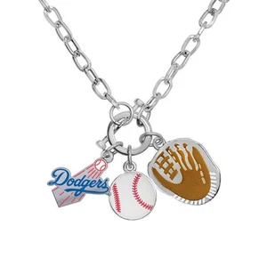 Game Time 101603 MLB LA Dodgers Charm Necklace - Picture 1 of 1