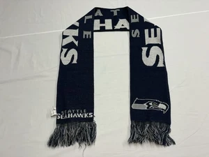 "Bufanda de invierno tejida Seattle Seahawks NFL 60"" - Imagen 1 de 5
