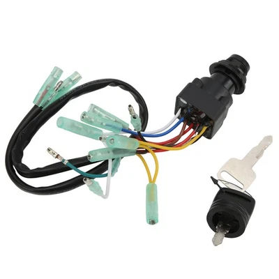 ❄ Auto 10pin Remote Control Box Ignition Key Switch 703‑82510‑42‑00 Part For 4 - Image 1 of 4