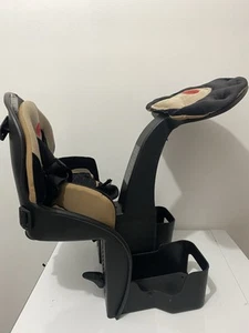 WeeRide Deluxe Child Bike Seat Black & Brown - Picture 1 of 6