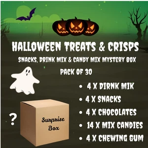 American Sweets Hamper Süßigkeiten, Snack & Getränk Mix Überraschungsbox - Halloween Special - Bild 1 von 7
