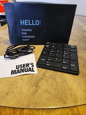 Havit Smart 26 Mini Bluetooth Numerical Keypad , Wireless Rechargeable - Image 1 of 4