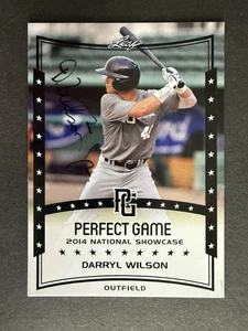 2014 Leaf Perfect Game SIGNIERT: Darryl Wilson #80 - Bild 1 von 2