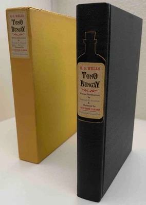 Limited Editions Club, Tono Bungay, H. G. Wells, NF condition - Image 1 of 4