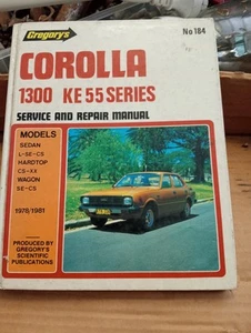 Toyota Corolla 1300 - 1978 to 1981 - Car Workshop Service Repair Manual Book - Picture 1 of 10