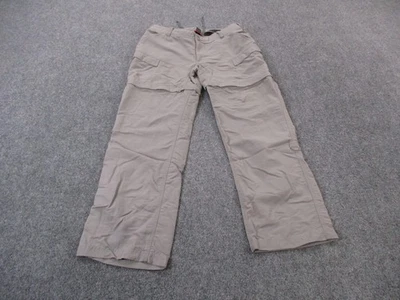 Pantalones North Face Mujer Gris 12 Pesca Nylon Carga Convertible Aire Libre Senderismo Foto 1 de 4