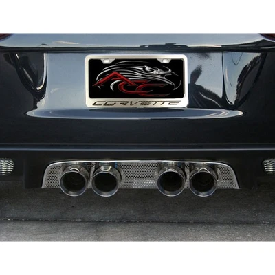 Panel de llenado de escape ACC para Corvette 05-13 con NPP modo doble escape perforado Foto 1 de 4