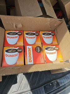 (6) Dunkin Donuts Original Blend Coffee K Cup Cups Keurig 60ct - Picture 1 of 7