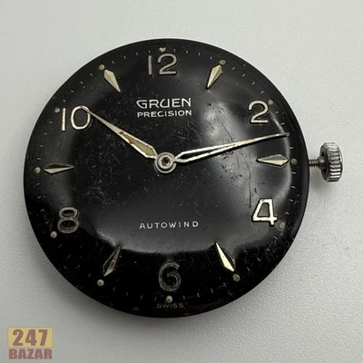 Gruen 580SS Autowind 17J Good Balance AS IS Parts or Repair - Image 1 of 4