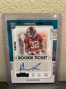 2021 Contenders DYLAN MOSES #299 Rookie Ticket AUTO - ALABAMA / NFL JAGUARS - Picture 1 of 2