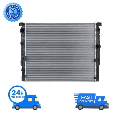 13634 Aluminium Radiator for 2016 2017 2018 BMW 530i 540i 740i Foto 1 de 4
