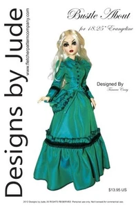 Bustle About Victorian Puppenkleidung Schnittmuster 18,25" Evangeline Tonner - Bild 1 von 5