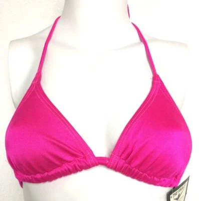 Finals String Bikini Swim Top, Halter Tie Neck, Lined Swimming Swimsuit Top - Image 1 of 2