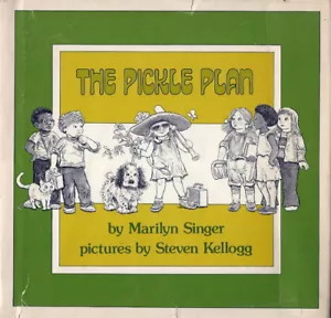 Steven Kellogg PICKLE PLAN Inscribed with sketch 1st edition 1978 HC/DJ - Imagen 1 de 2
