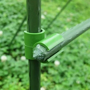 50x Pflanzstab Rankhilfe Clip Pflanzenstabclip Verbindungs Pflanzstabverbinder - Bild 1 von 12