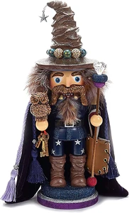 Cascanueces con búho Kurt Adler 15" Hollywood Wizard - Imagen 1 de 3