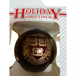 Harvard University Weihnachtsschmuck mit Wappen Neu im Karton - Bild 1 von 2