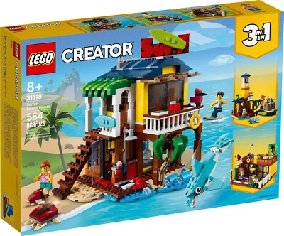 LEGO Creator 3 in 1: Surfer Beach House (31118) - Brand New & Sealed Set - Image 1 of 4