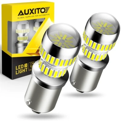 1156 LED Reverse Backup Light Bulbs For Mercedes-Benz BMW Audi Back Up Ligh 2/4X - Image 1 of 4