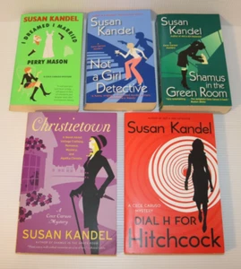 Complete 5 Book Set of the CECE CARUSO MYSTERY Series by Susan Kandel - Foto 1 di 8
