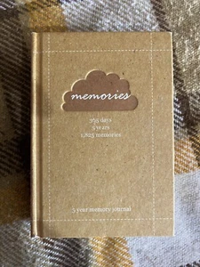 5 Year Daily Journal New Unused - Picture 1 of 3